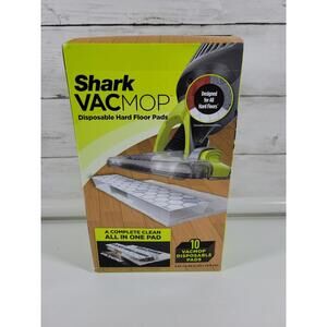 Shark VACMOP Disposable Hard Floor Pads 10-Count Refill Pack NEW Cleaning